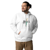 Land of Israel Unisex Hoodie - Elegant Map Design The Israel Store