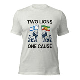 Two Lions One Cause T-Shirt – Israel & Iran Unity Shirt The Israel Store