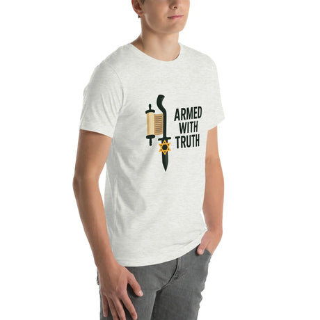 Armed with Truth – Torah & Sword Pro-Israel Unisex T-Shirt The Israel Store