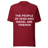 Iran Israel Friends Unisex T-Shirt The Israel Store