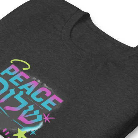 Peace Shalom Graffiti Unisex T-Shirt The Israel Store