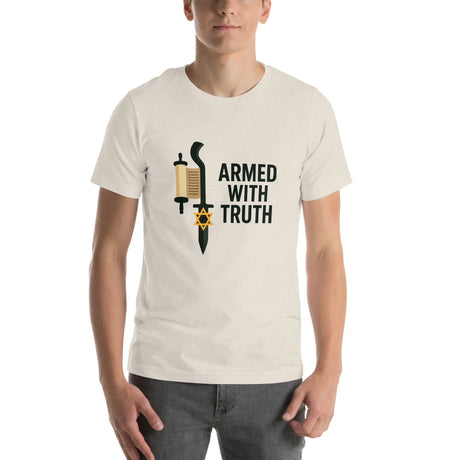 Armed with Truth – Torah & Sword Pro-Israel Unisex T-Shirt The Israel Store