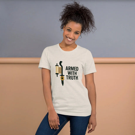 Armed with Truth – Torah & Sword Pro-Israel Unisex T-Shirt The Israel Store