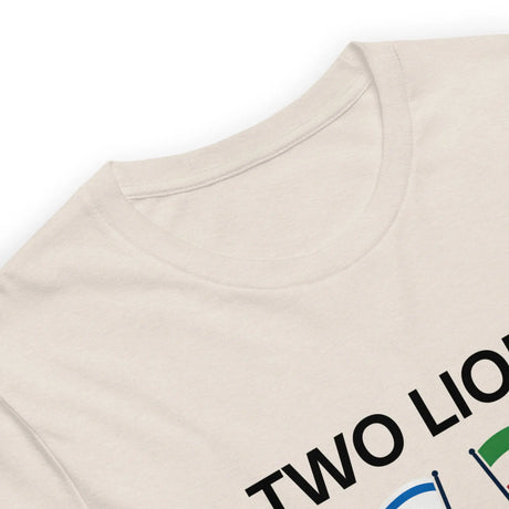 Two Lions One Cause T-Shirt – Israel & Iran Unity Shirt The Israel Store