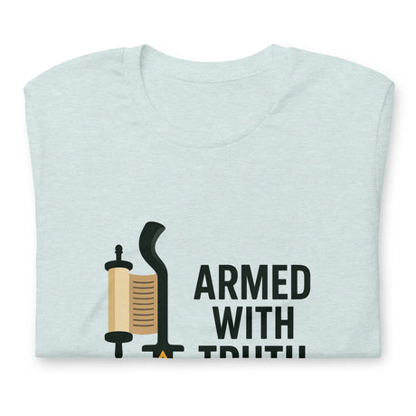 Armed with Truth – Torah & Sword Pro-Israel Unisex T-Shirt The Israel Store