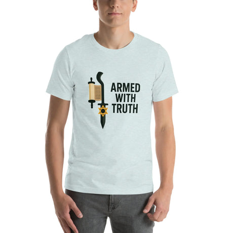 Armed with Truth – Torah & Sword Pro-Israel Unisex T-Shirt The Israel Store