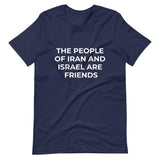 Iran Israel Friends Unisex T-Shirt The Israel Store