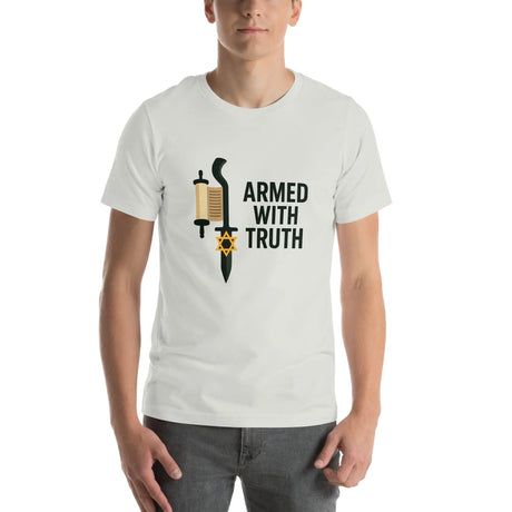 Armed with Truth – Torah & Sword Pro-Israel Unisex T-Shirt The Israel Store