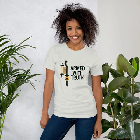 Armed with Truth – Torah & Sword Pro-Israel Unisex T-Shirt The Israel Store
