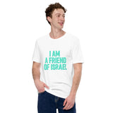 Friend Of Israel Unisex T-Shirt - Blue Design The Israel Store