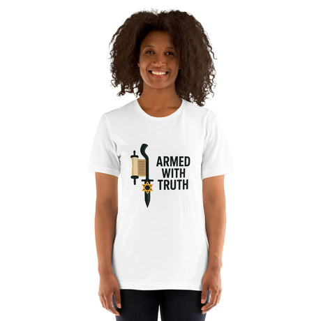Armed with Truth – Torah & Sword Pro-Israel Unisex T-Shirt The Israel Store