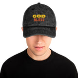 God Bless Vintage Unisex Hat The Israel Store