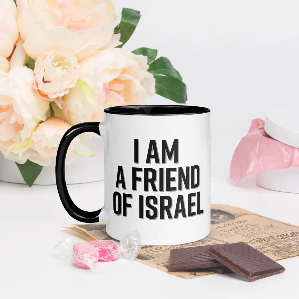 I Am A Friend of Israel Mug The Israel Store