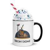 Iron Dome Mug with Color Interior – Patriotic Israel Defense Mug The Israel Store