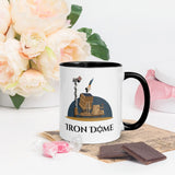 Iron Dome Mug with Color Interior – Patriotic Israel Defense Mug The Israel Store