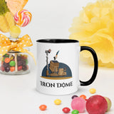 Iron Dome Mug with Color Interior – Patriotic Israel Defense Mug The Israel Store