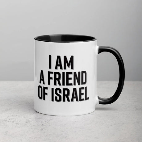 I Am A Friend of Israel Mug The Israel Store