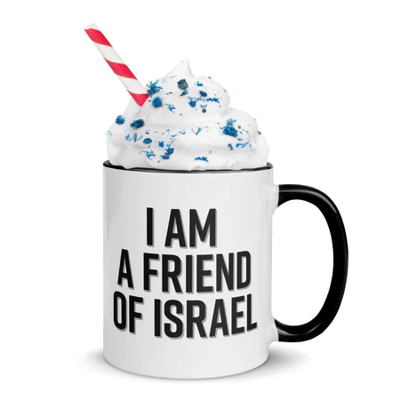 I Am A Friend of Israel Mug The Israel Store