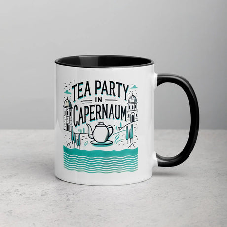 Tea Party in Capernaum Mug – Celebrate the Holy Land The Israel Store