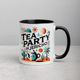 Tea Party in Jericho Mug – Sip Amid the Oasis of History The Israel Store