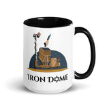 Iron Dome Mug with Color Interior – Patriotic Israel Defense Mug The Israel Store