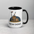 Iron Dome Mug with Color Interior – Patriotic Israel Defense Mug The Israel Store