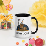 Iron Dome Mug with Color Interior – Patriotic Israel Defense Mug The Israel Store