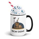 Iron Dome Mug with Color Interior – Patriotic Israel Defense Mug The Israel Store