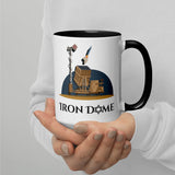 Iron Dome Mug with Color Interior – Patriotic Israel Defense Mug The Israel Store