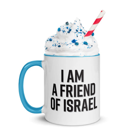 I Am A Friend of Israel Mug The Israel Store