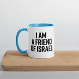 I Am A Friend of Israel Mug The Israel Store