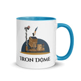 Iron Dome Mug with Color Interior – Patriotic Israel Defense Mug The Israel Store