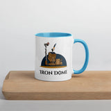 Iron Dome Mug with Color Interior – Patriotic Israel Defense Mug The Israel Store