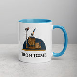 Iron Dome Mug with Color Interior – Patriotic Israel Defense Mug The Israel Store