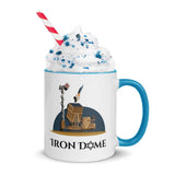 Iron Dome Mug with Color Interior – Patriotic Israel Defense Mug The Israel Store