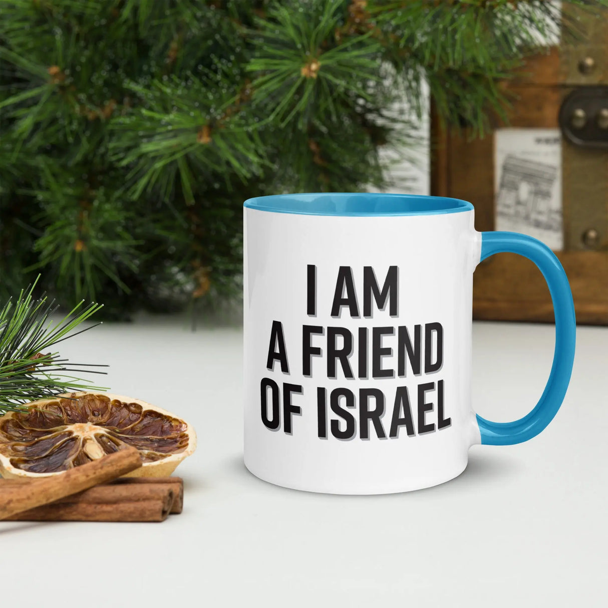 I Am A Friend of Israel Mug The Israel Store