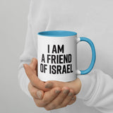 I Am A Friend of Israel Mug The Israel Store