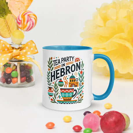 Tea Party in Hebron Mug – Celebrate Hebron’s Heritage The Israel Store