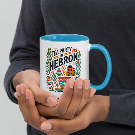 Tea Party in Hebron Mug – Celebrate Hebron’s Heritage The Israel Store