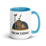 Iron Dome Mug with Color Interior – Patriotic Israel Defense Mug The Israel Store