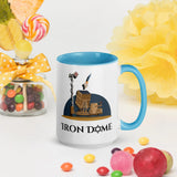 Iron Dome Mug with Color Interior – Patriotic Israel Defense Mug The Israel Store