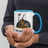 Iron Dome Mug with Color Interior – Patriotic Israel Defense Mug The Israel Store