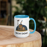 Iron Dome Mug with Color Interior – Patriotic Israel Defense Mug The Israel Store