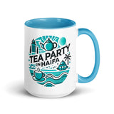 Tea Party in Haifa Mug – Celebrate the Beauty of Israel The Israel Store