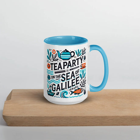 Tea Party on the Sea of Galilee Mug – A Taste of the Holy Land The Israel Store