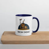 Iron Dome Mug with Color Interior – Patriotic Israel Defense Mug The Israel Store