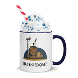 Iron Dome Mug with Color Interior – Patriotic Israel Defense Mug The Israel Store