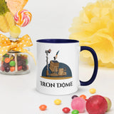 Iron Dome Mug with Color Interior – Patriotic Israel Defense Mug The Israel Store