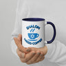 Shalom I Need Coffee Mug with Color Inside – Fun Jewish Mug with Color The Israel Store