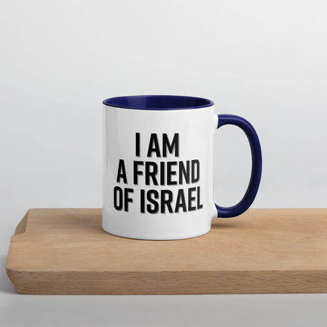 I Am A Friend of Israel Mug The Israel Store